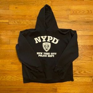 Navy Blue NYPD Hoodie